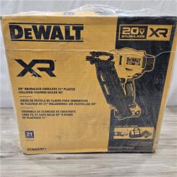 NEW! - DeWalt 20V MAX Cordless 21 Degree Framing Nailer Kit