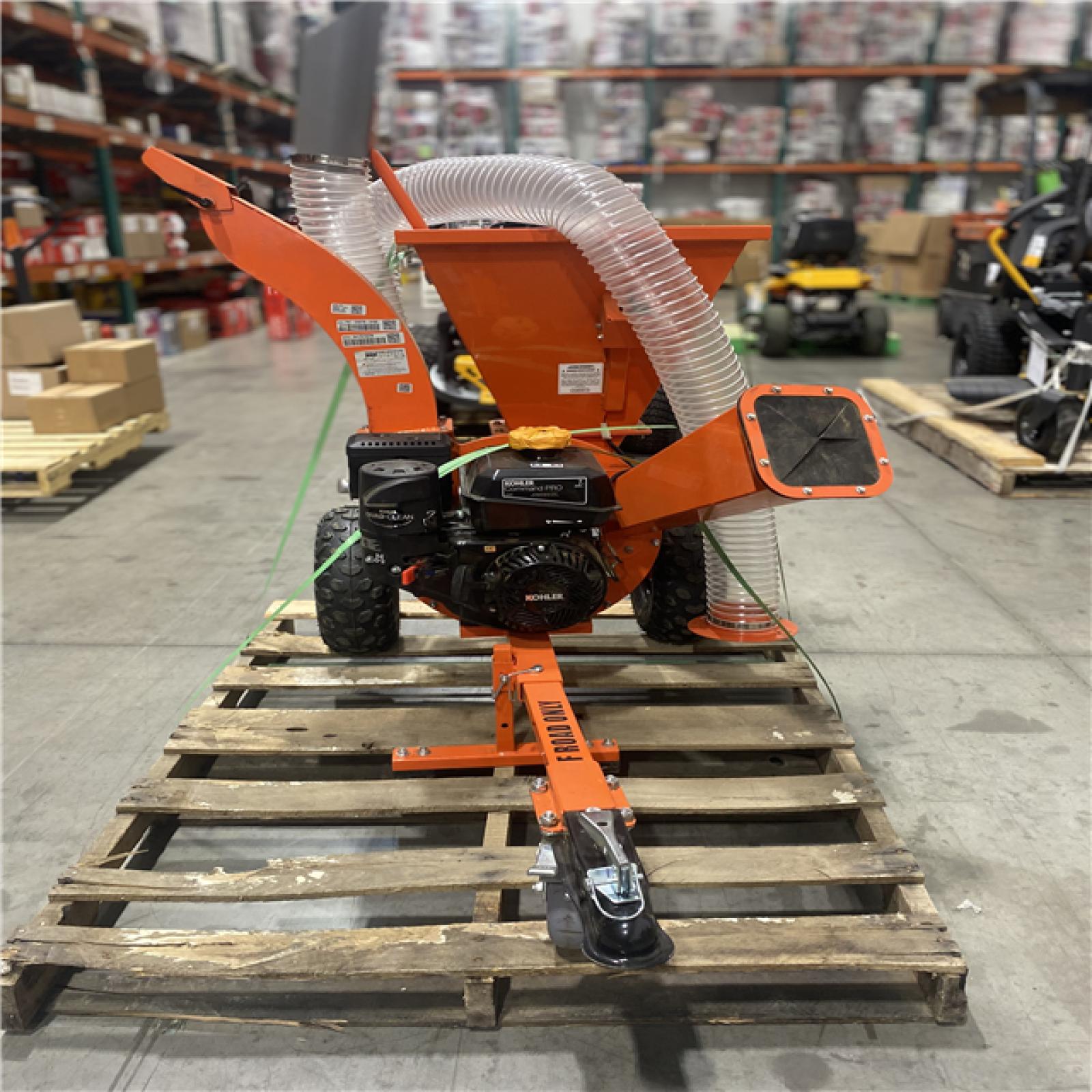 Dallas Location - As-Is DK2 Manual 7 -HP Kohler Gas Wood Chipper