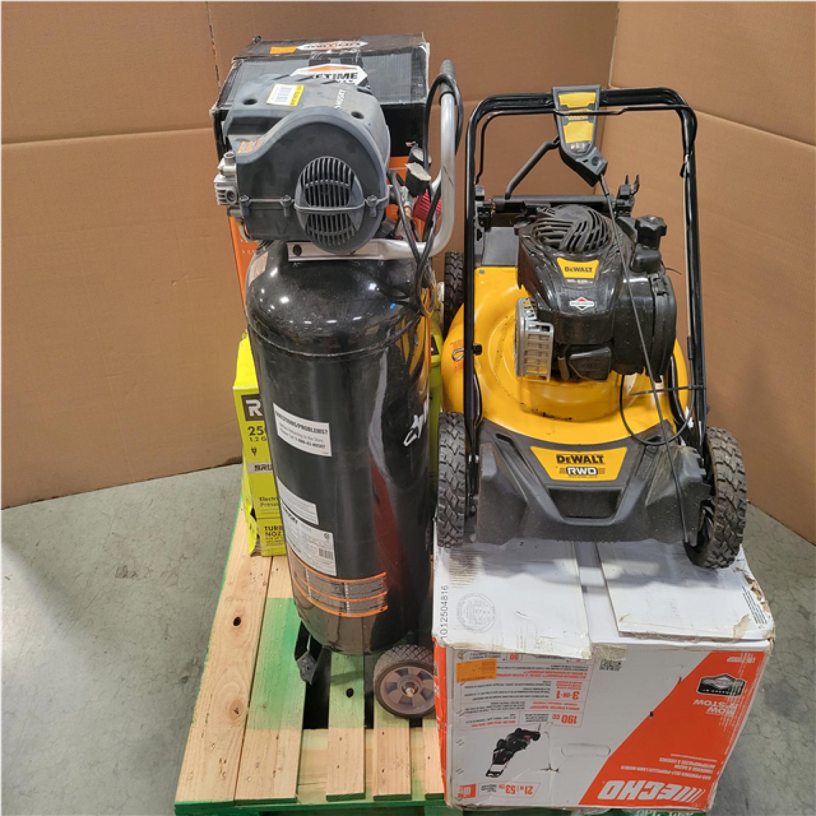 CALIFORNIA AS-IS OUTDOOR POWER EQUIPMENT
