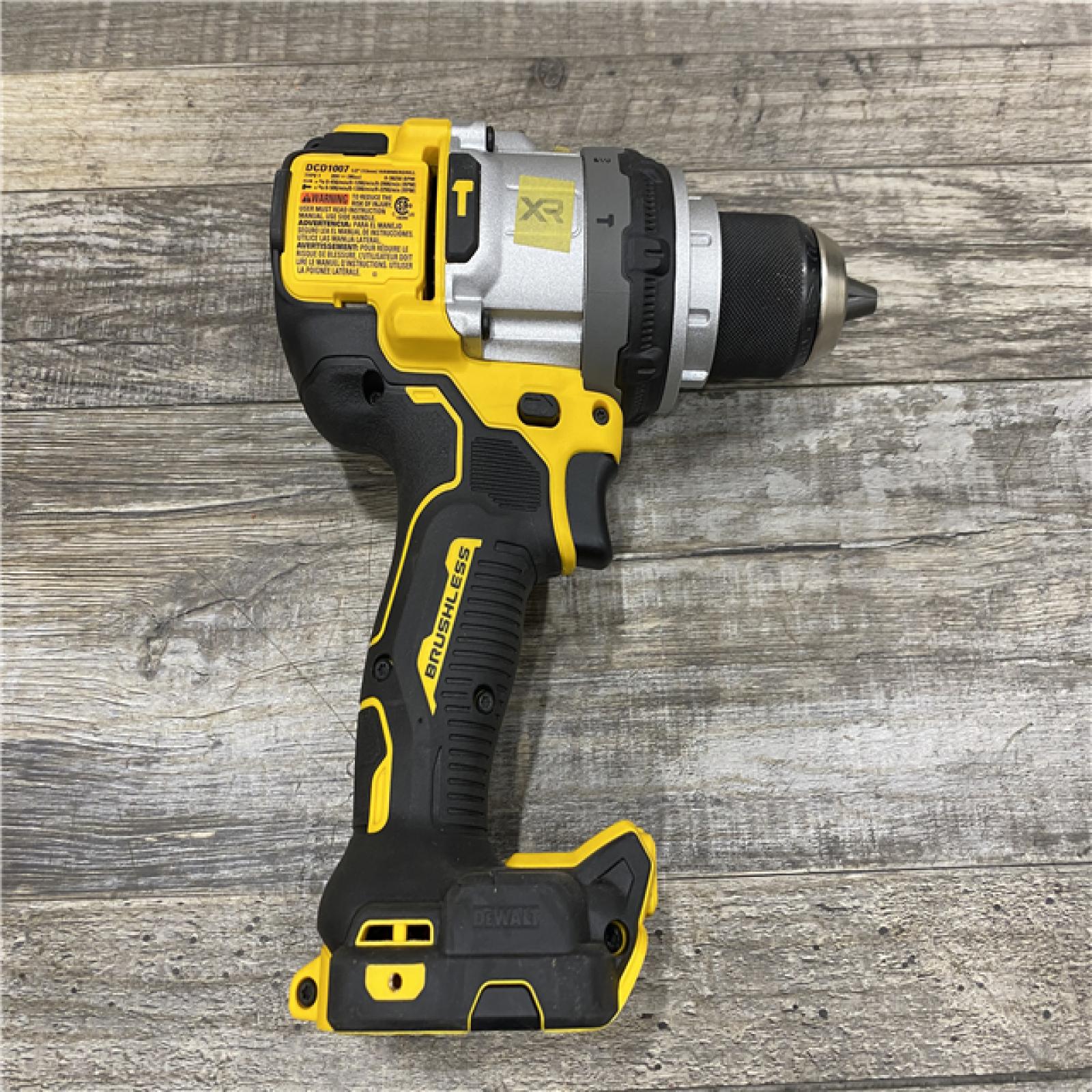 AS-IS DEWALT 20V MAX Brushless Cordless 1/2 3-Speed Hammer Drill (Tool-Only)