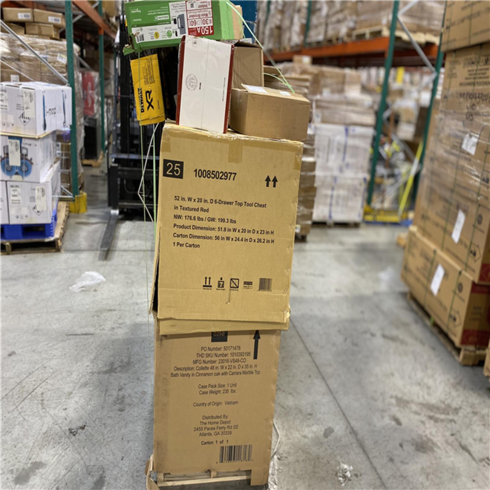 DALLAS LOCATION - AS-IS HOME IMPROVEMENT PALLET