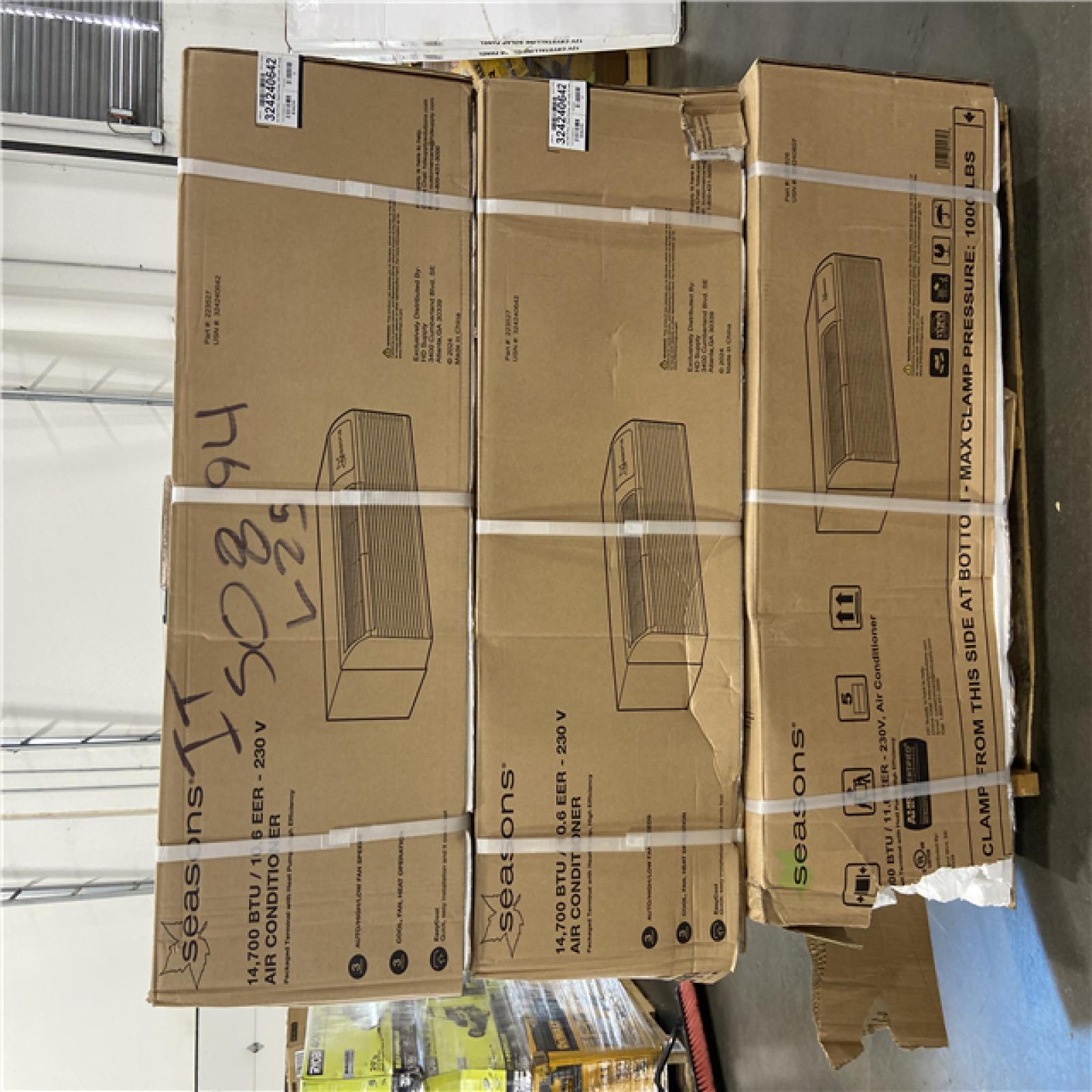 DALLAS LOCATION - AC UNITS PALLET - (6 UNITS)