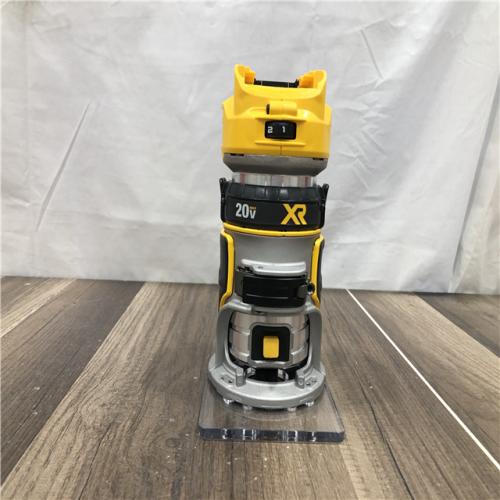AS-IS DEWALT 20V MAX XR Cordless Brushless Fixed Base Compact Router (Tool Only)