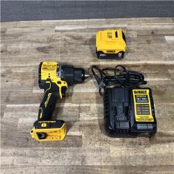 Houston Location AS-IS Dewalt 18v XR Cordless Brushless Compact Combi Drill 1 X 5ah Li-ion Charger