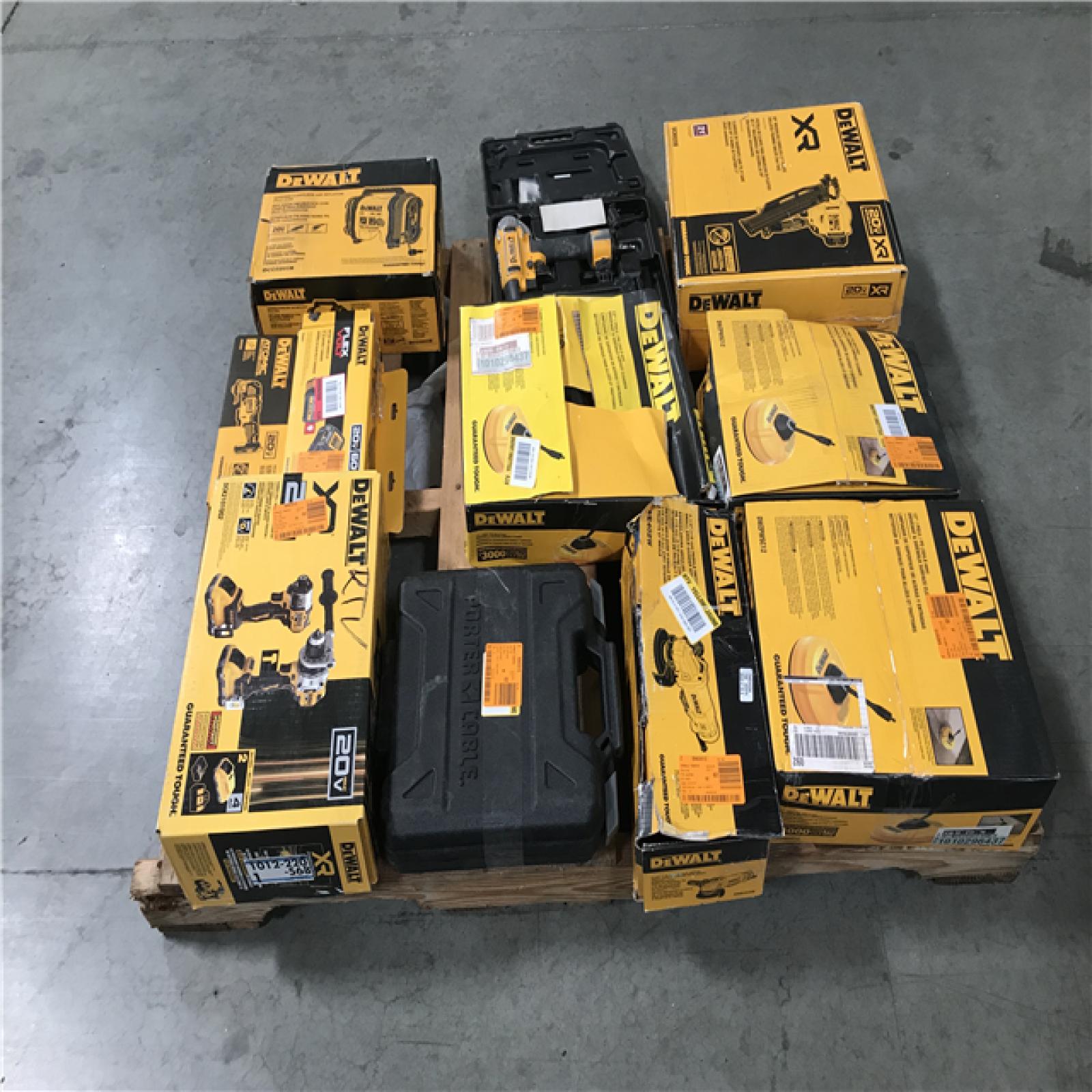 CALIFORNIA AS-IS DeWALT TOOL PALLET