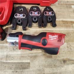 HOUSTON LOCATION - AS - IS Milwaukee 12-Volt Lithium-Ion Force Logic Cordless Press Tool Kit