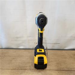 AS-IS- DEWALT ATOMIC 20V MAX Lithium-Ion Cordless 1/4 in. Brushless Impact Driver Kit  5 Ah Battery  Charger  and Bag