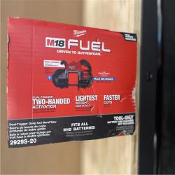 LIKE NEW! Milwaukee M18 FUEL 18V Lithium-Ion Brushless Cordless Deep Cut Dual Trigger Band Saw with ONE-KEY (Tool-Only)