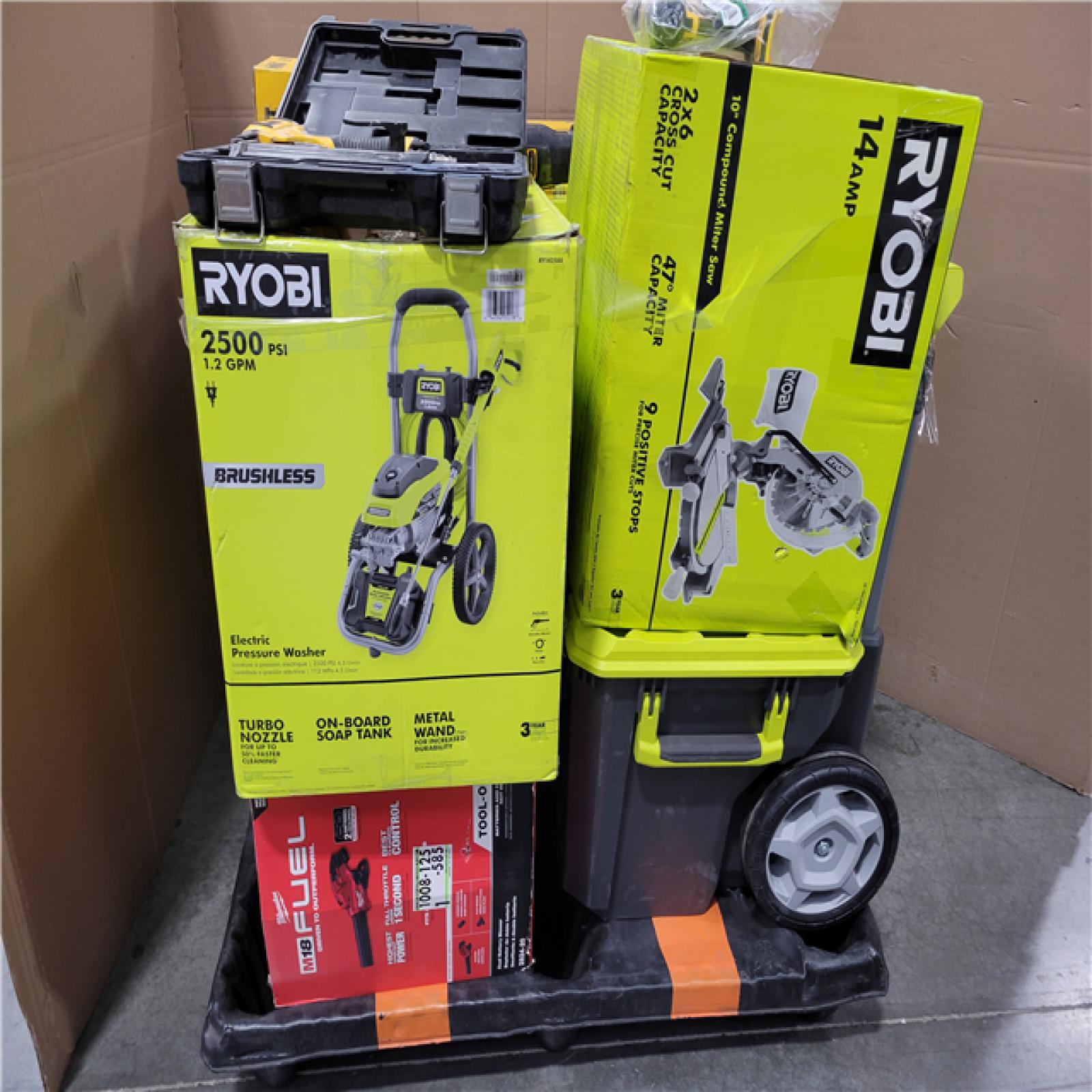 CALIFORNIA AS-IS TOOL PALLET