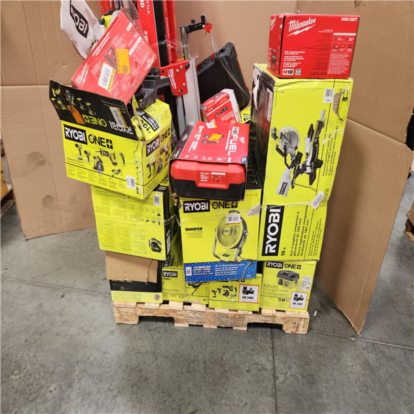 CALIFORNIA  AS-IS TOOL PALLET