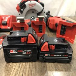 AS-IS Milwaukee M18 Cordless Brushless 4 Tool Combo Kit