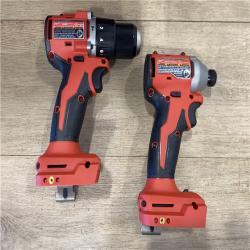 AS-IS Milwaukee 18-Volt Lithium-Ion Brushless Cordless Compact Hammer Drill/Impact Combo Kit