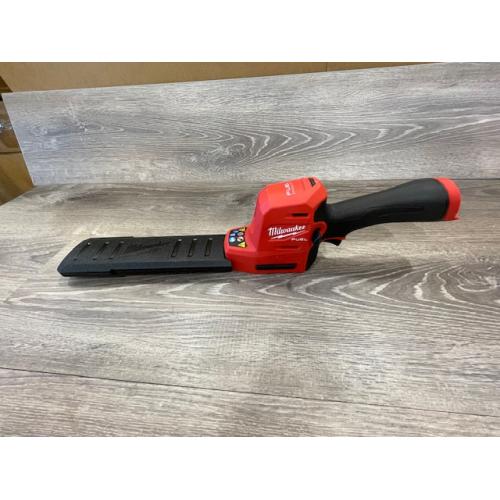 AS-IS Milwaukee FUEL 8 in. 12V Lithium-Ion Brushless Cordless Battery Hedge Trimmer (Tool-Only)