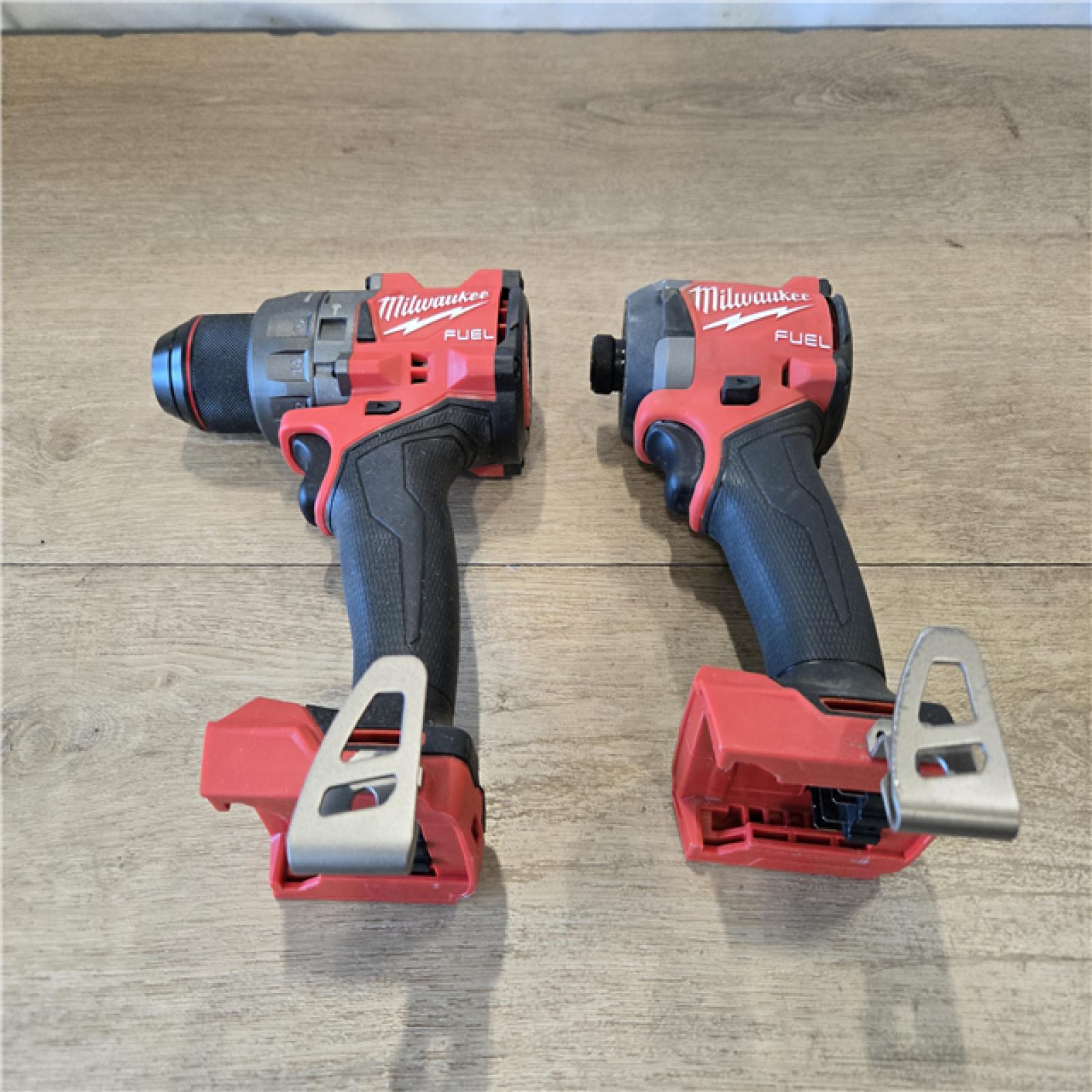 AS-IS Milwaukee FUEL 18V Cordless Hammer Drill and Impact Driver Combo Kit