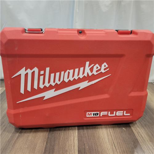 AS-IS MILWAUKEE M18 FUEL 18V Lithium-Ion Brushless Cordless Hammer Drill and Impact Driver Combo Kit (2-Tool) with 2 Batteries