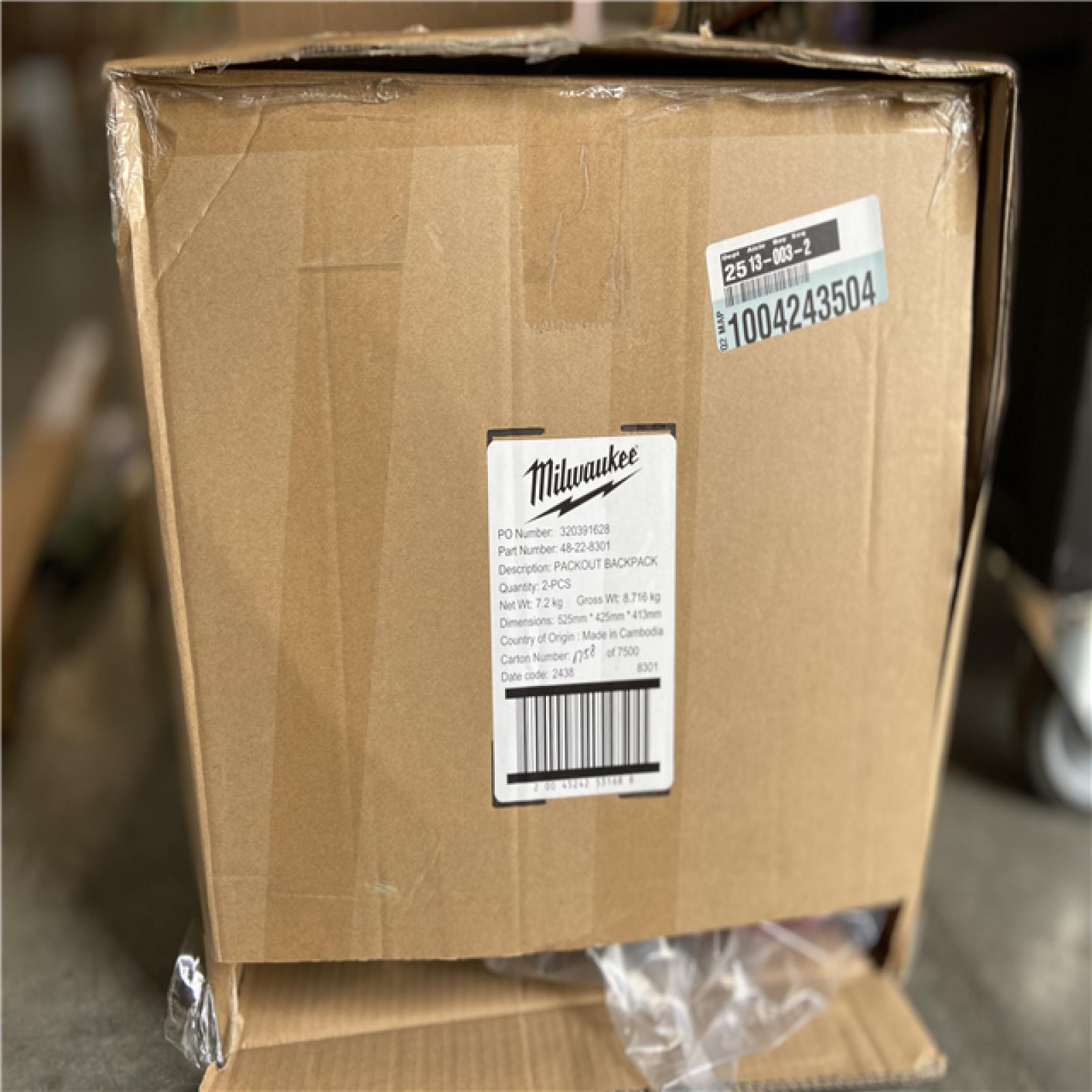 NEW! - MILWAUKEE PACKOUT BACKPACK