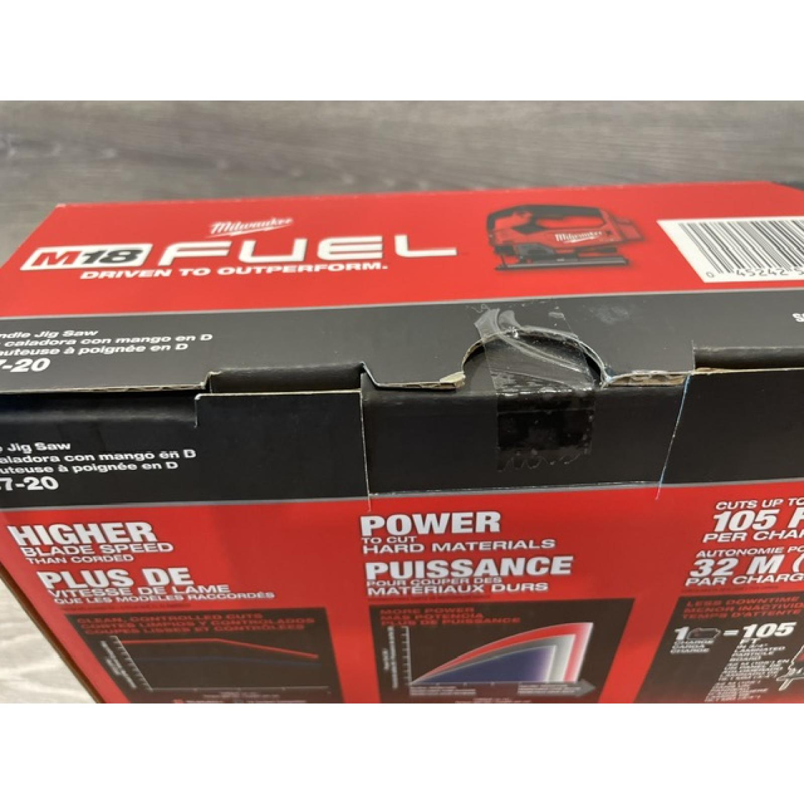 NEW - Milwaukee FUEL 18V Lithium-Ion Brushless Cordless Jig Saw (Tool-Only)