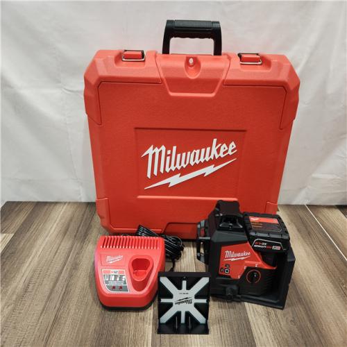 AS-IS- Milwaukee -M12 Green Beam Laser 360° 3-Plane Kit