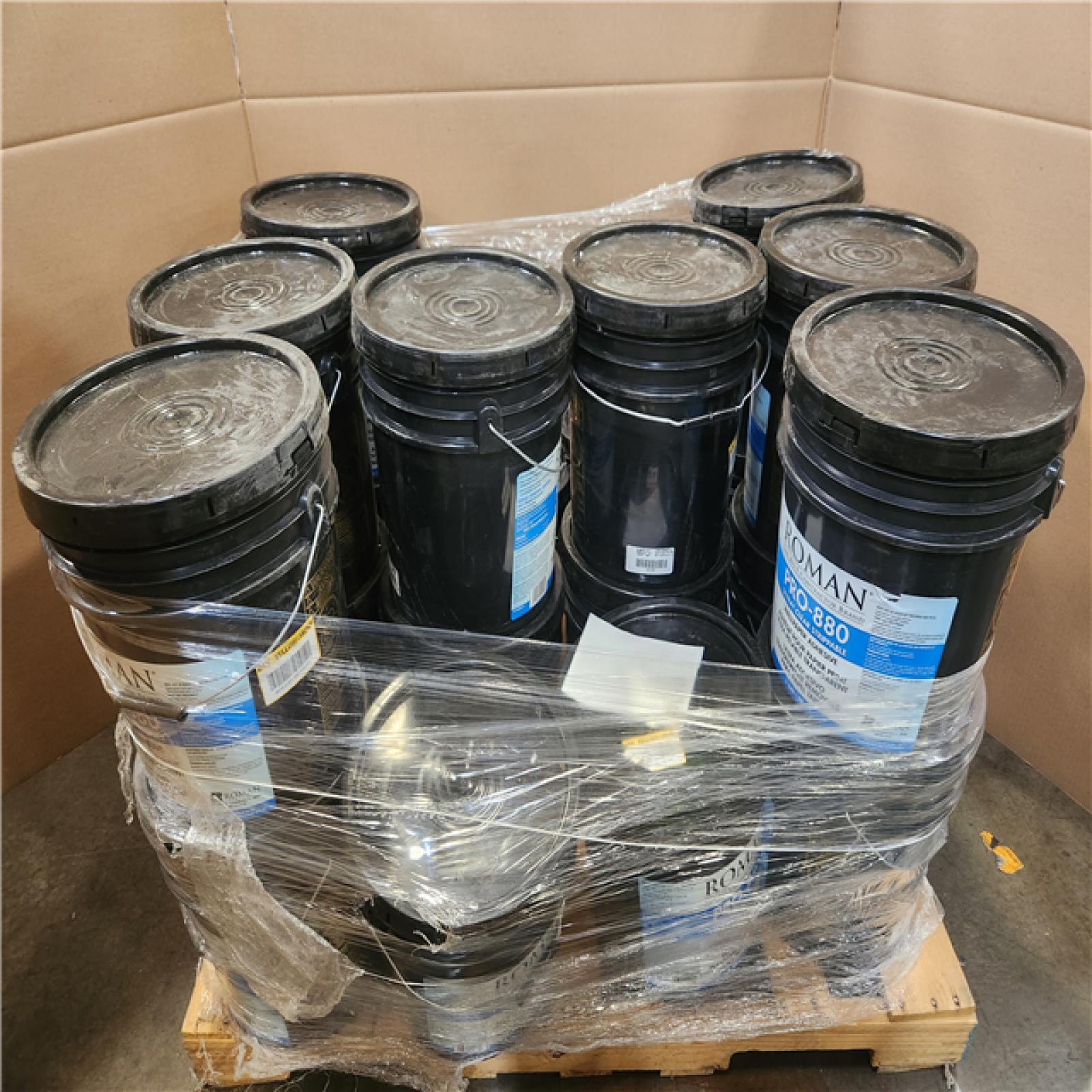 Phoenix NEW Roman PRO-880 5 GAL. Ultra Clear Strippable Wallcovering Adhesive Pallet (20-Buckets)