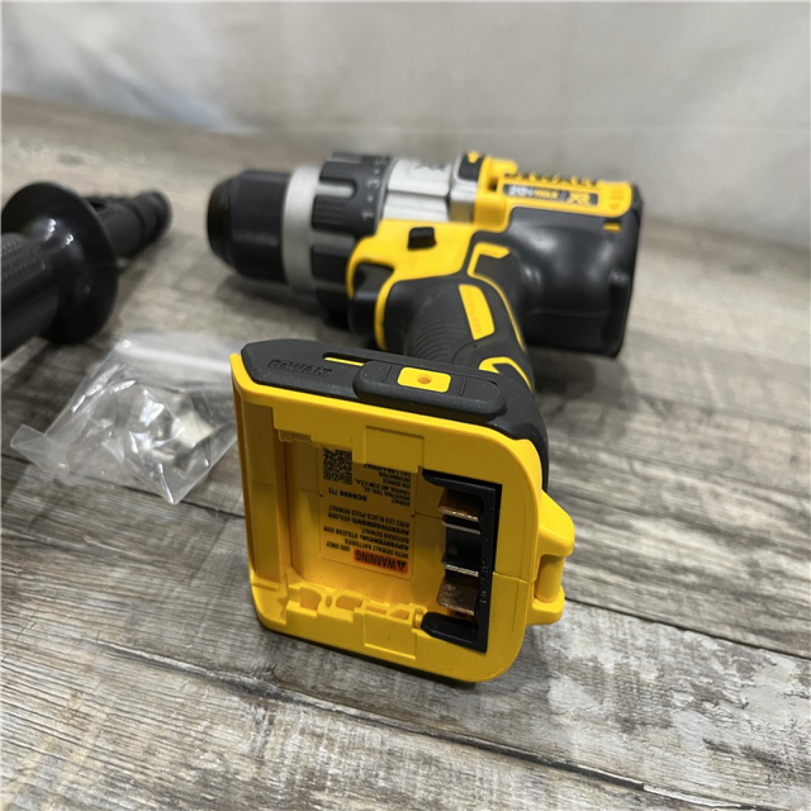 AS-IS DEWALT 20V MAX XR Cordless Brushless 3-Speed 1/2 in. Hammer Drill (Tool Only)