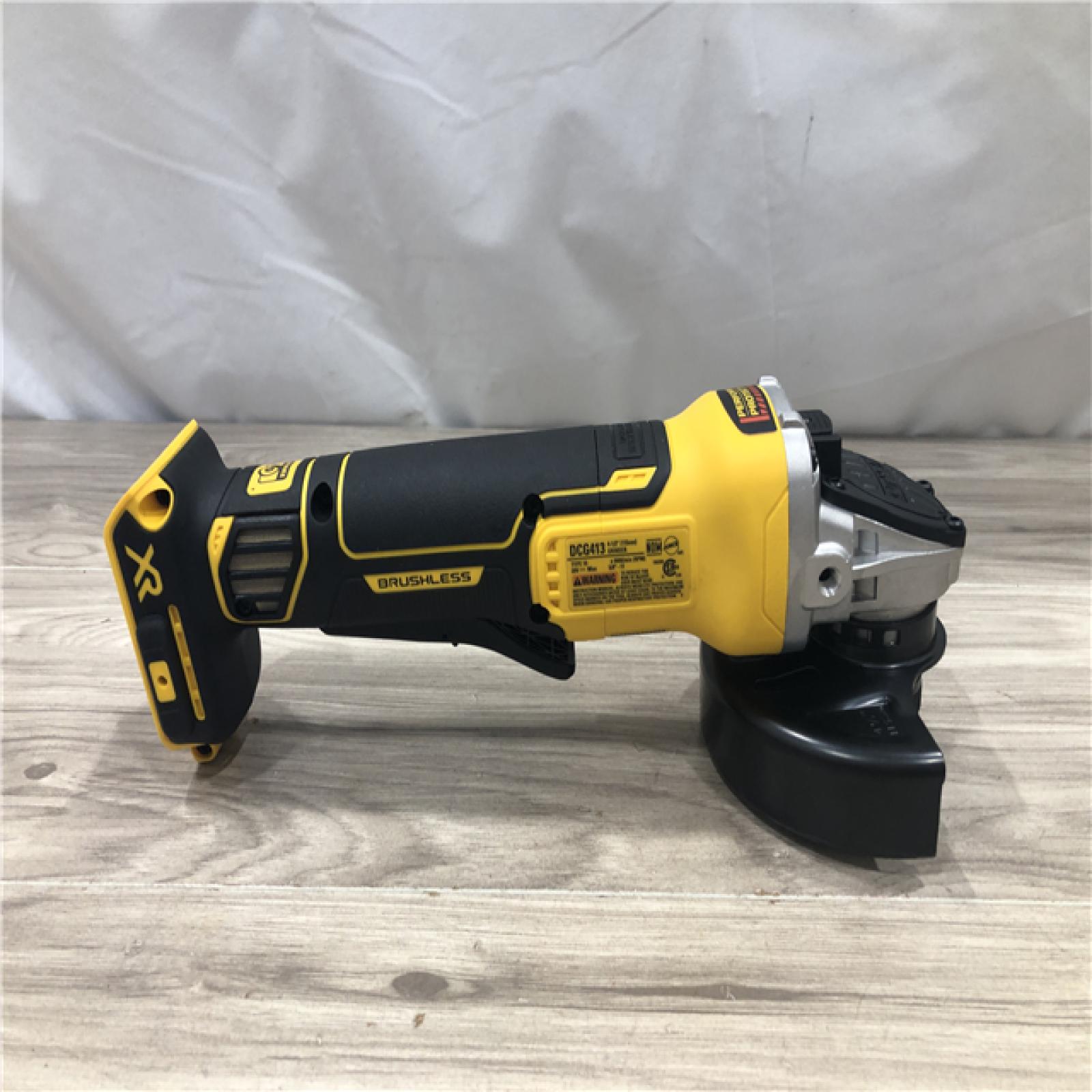 AS-IS DeWalt 20-Volt MAX XR Cordless 4-1/2 in. Small Angle Grinder (Tool-Only)