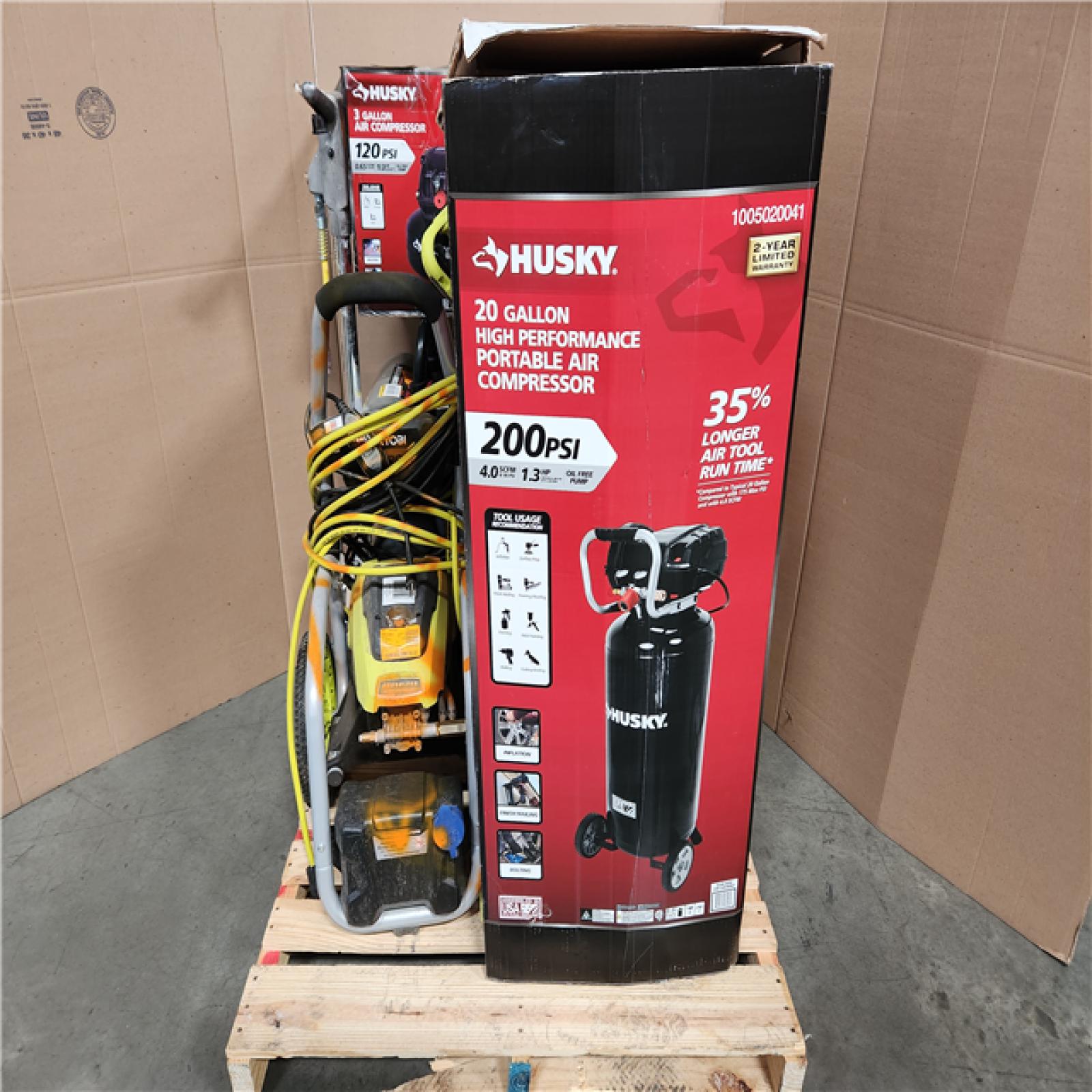 California As-Is Outdoor Power Equipment