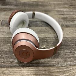 AS-IS Beats Solo3 Wireless On-Ear Headphones -Rose Gold