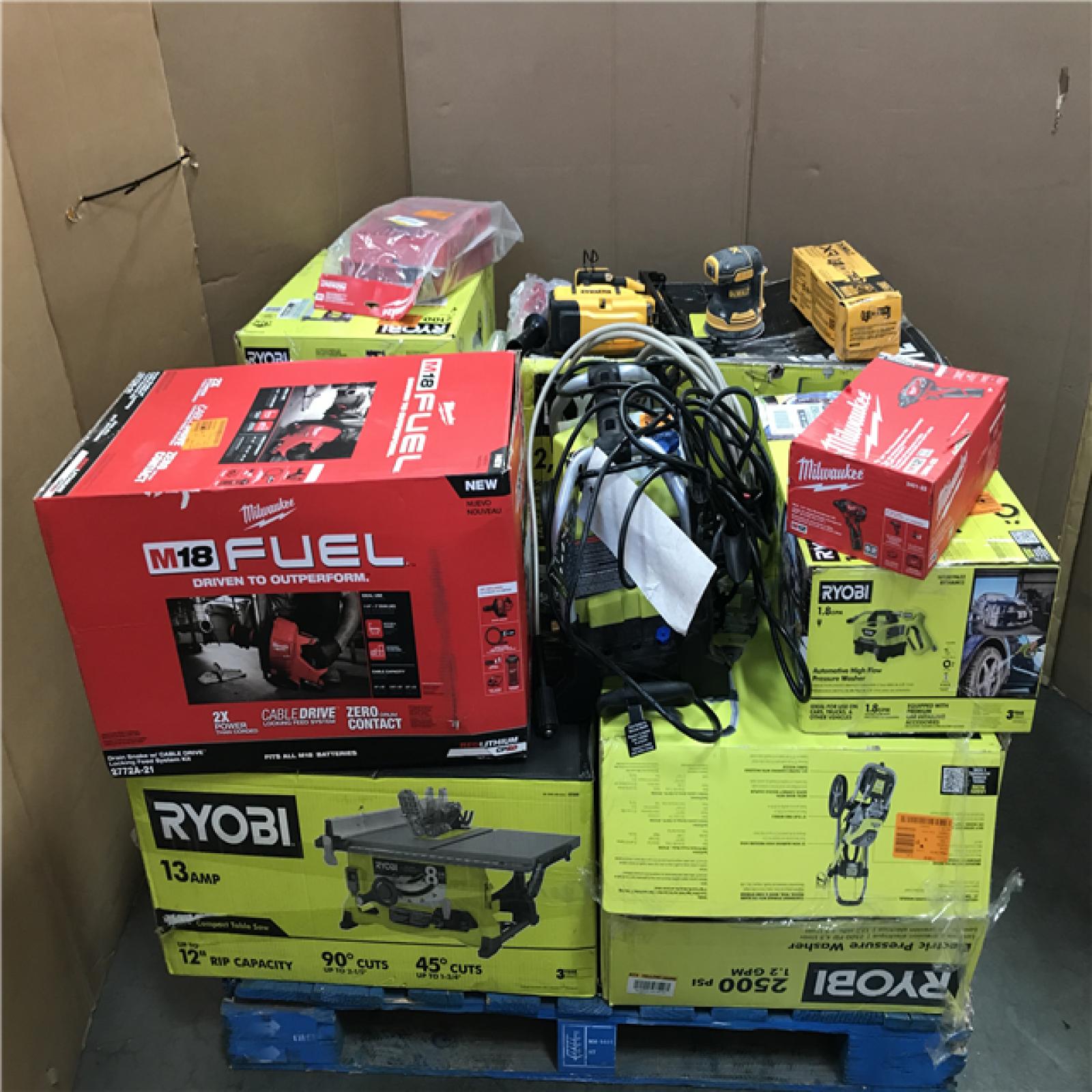 CALIFORNIA AS-IS TOOL PALLET