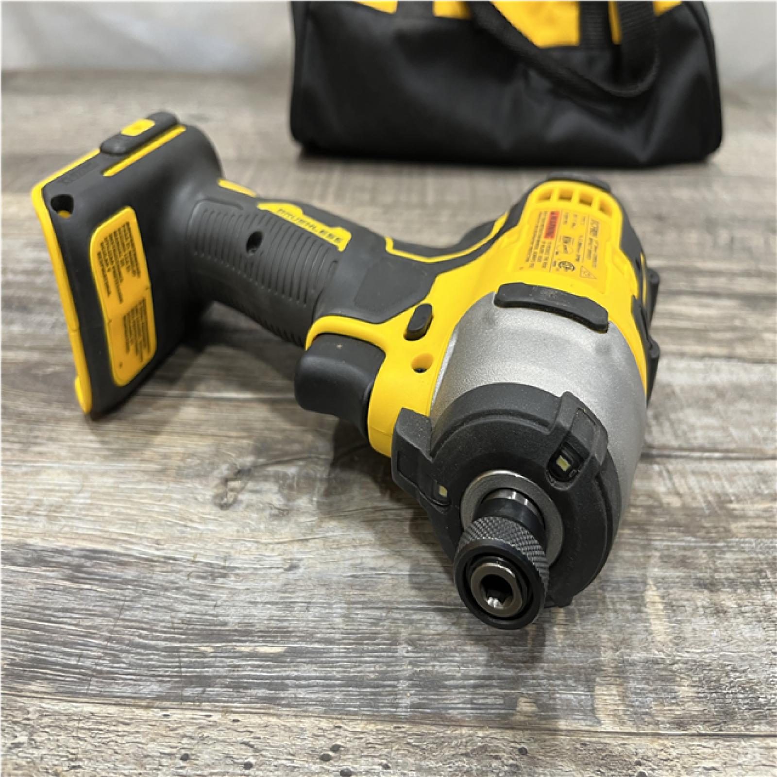 AS-IS DEWALT Atomic 20V Max Lithium-Ion Brushless Cordless Compact 1/4 in. Impact Driver Kit