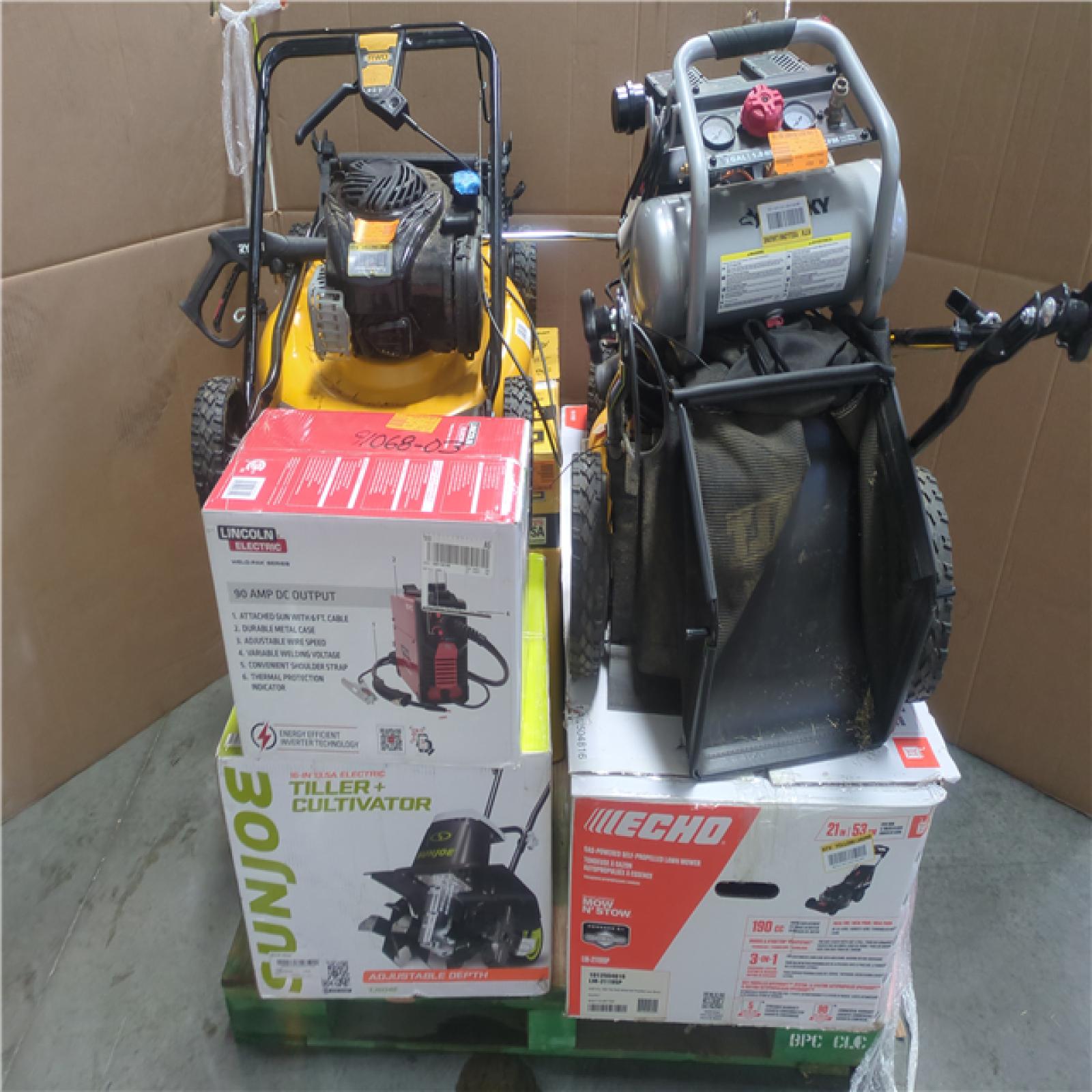 CALIFORNIA AS-IS OUTDOOR POWER EQUIPMENT