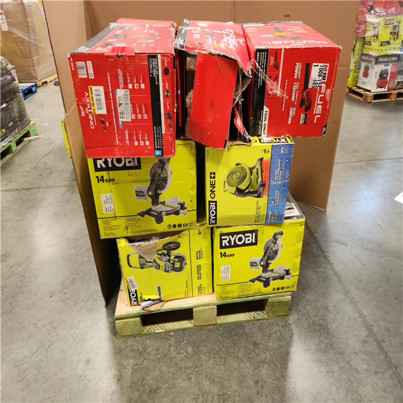 CALIFORNIA AS -IS  TOOL PALLET