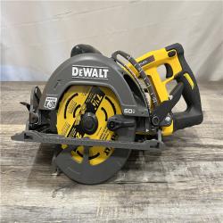 AS-IS DEWALT FLEXVOLT 60V MAX Cordless Brushless 7-1/4 in. Wormdrive Style Circular Saw (Tool Only)