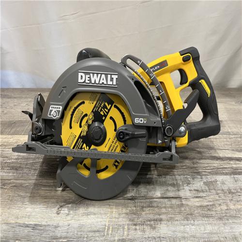 AS-IS DEWALT FLEXVOLT 60V MAX Cordless Brushless 7-1/4 in. Wormdrive Style Circular Saw (Tool Only)