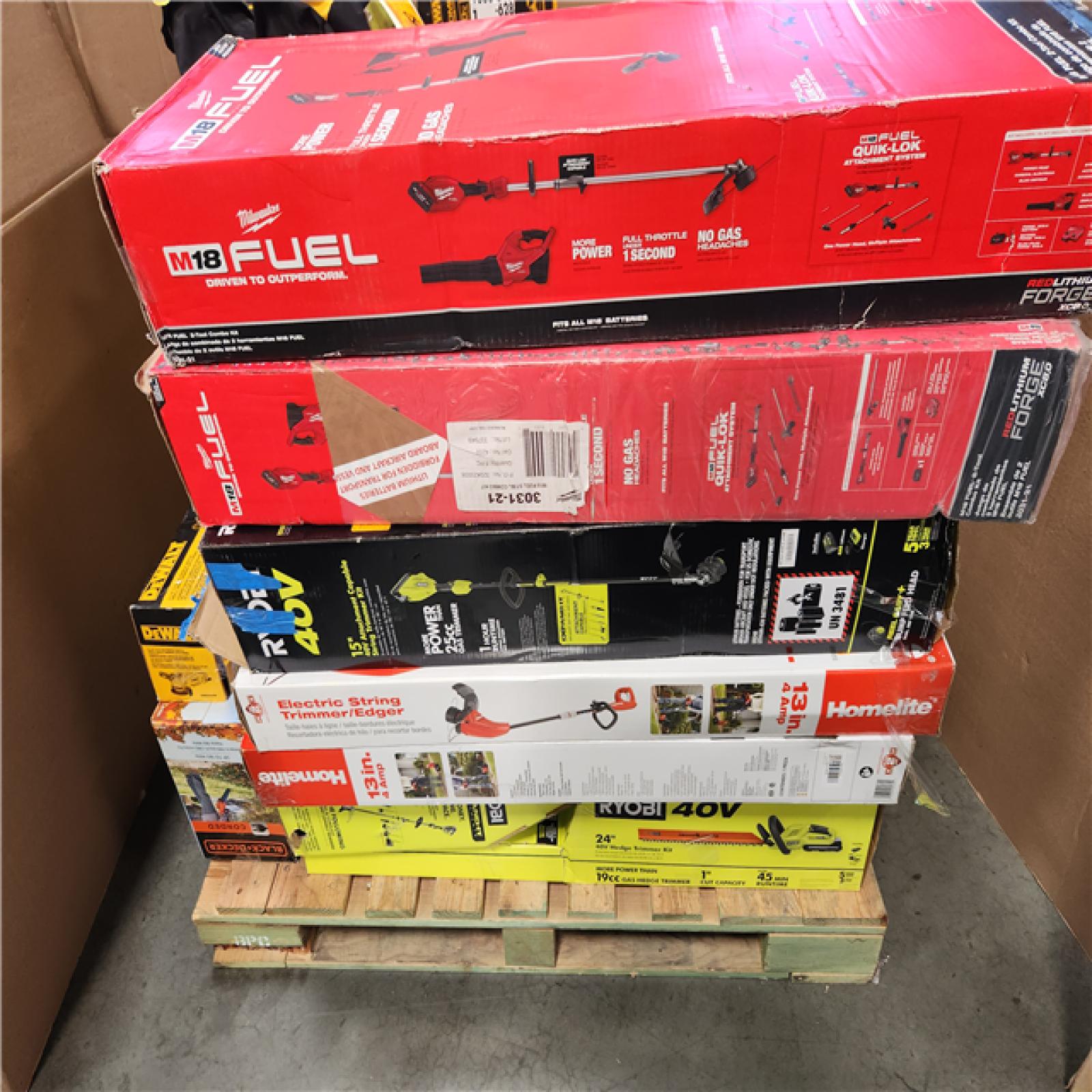 CALIFORNIA AS-IS TOOL PALLET