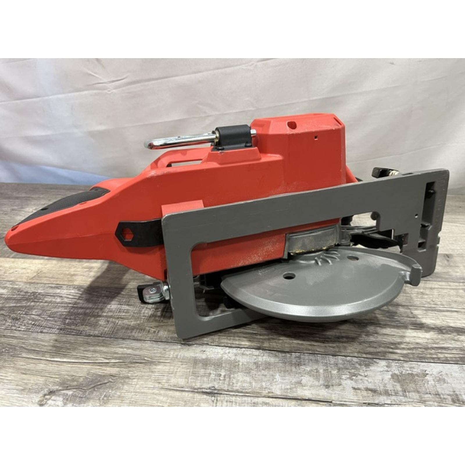 AS-IS Milwaukee FUEL 18V Lithium-Ion Cordless 7-1/4 in. Rear Handle Circular Saw (Tool-Only)