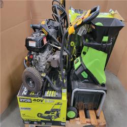 CALIFORNIA AS-IS OUTDOOR POWER EQUIPMENT