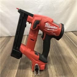 AS-IS Milwaukee FUEL 18-Volt Lithium-Ion Brushless Cordless 18-Gauge 1/4 in. Narrow Crown Stapler (Tool-Only)