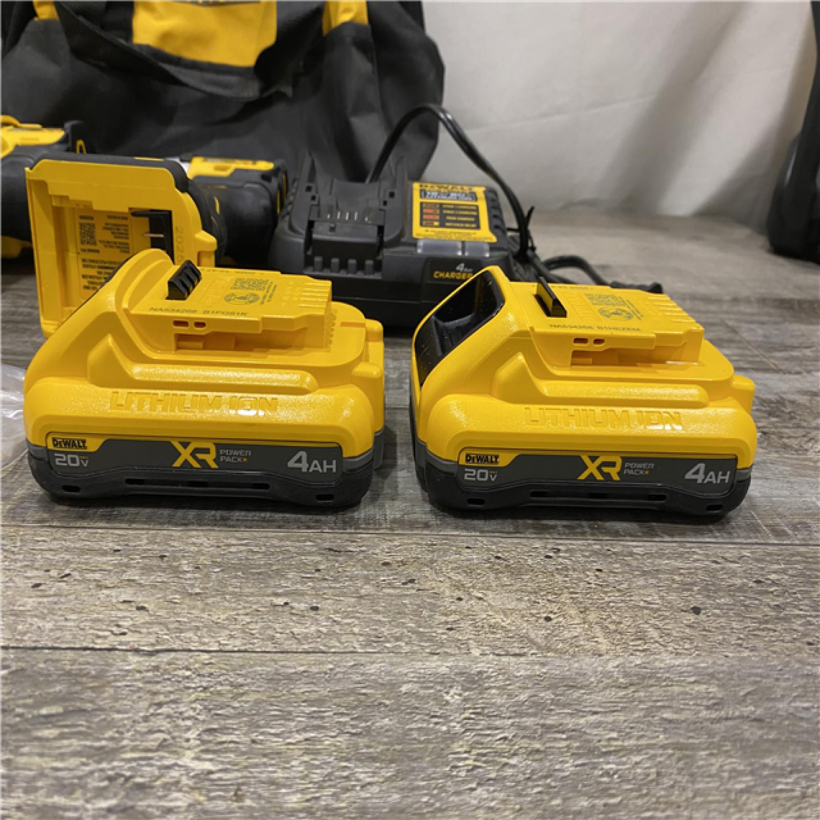 AS-IS DEWALT 20V MAX Lithium-Ion Cordless 2-Tool Combo Kit