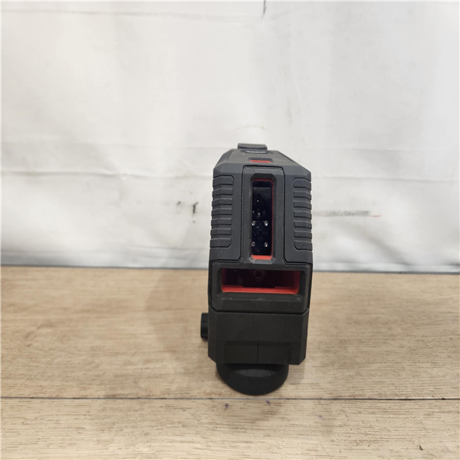 AS-IS- Milwaukee Green 100 ft. Cross Line and Plumb Points Rechargeable Laser Level