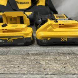 AS-IS DEWALT 20V XR Lithium-Ion Cordless 2-Tool Combo Kit