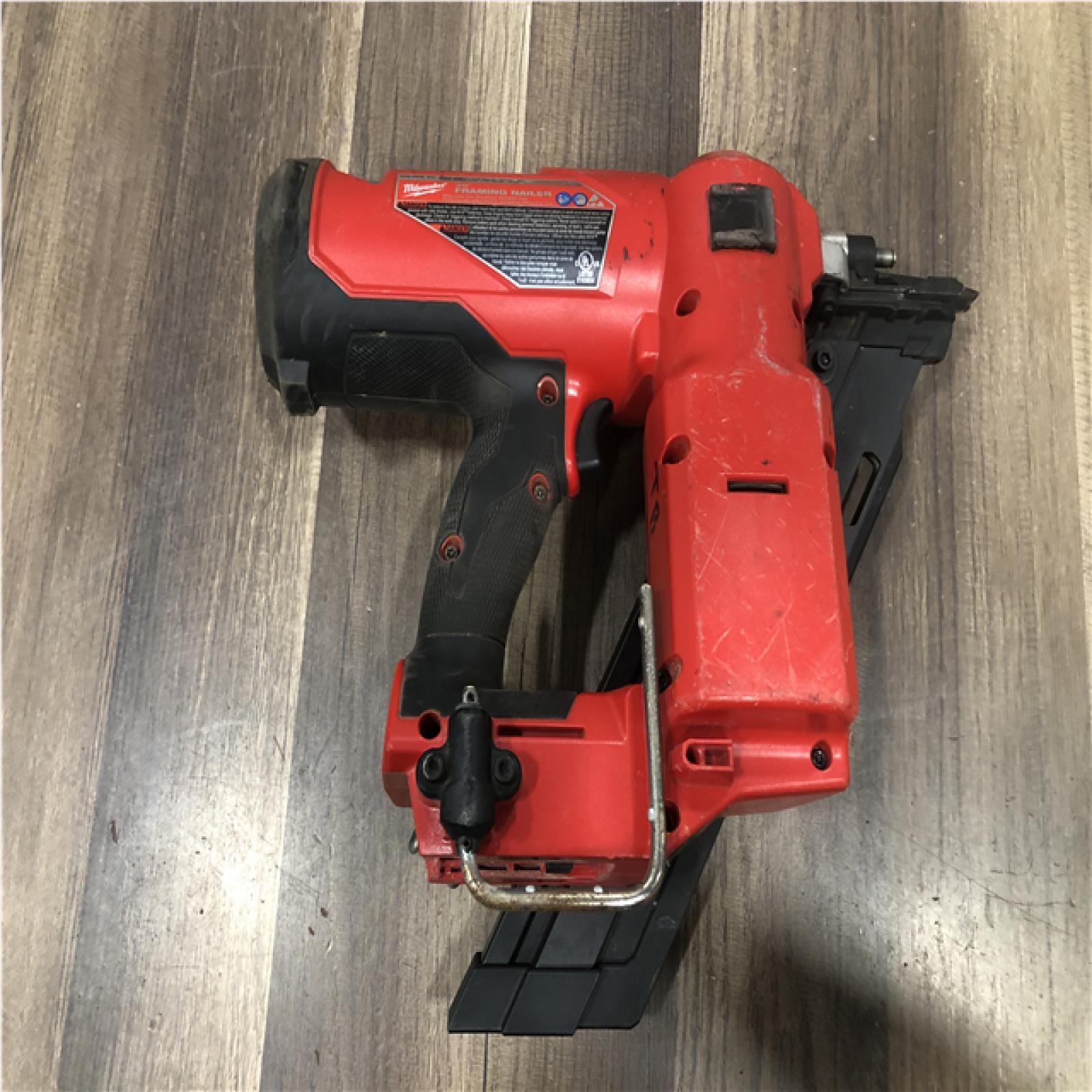 AS-IS Milwaukee FUEL 3-1/2 in. 18-Volt 30-Degree Lithium-Ion Brushless Cordless Framing Nailer (Tool-Only)
