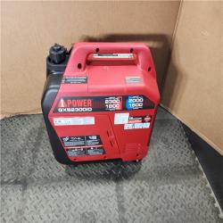 HOUSTON LOCATION - AS-IS iPOWER 2300-Watt Recoil Start Gas Propane Powered Ultra Light-Weight Inverter Generator 80cc OHV Engine and CO Sensor Shutdown