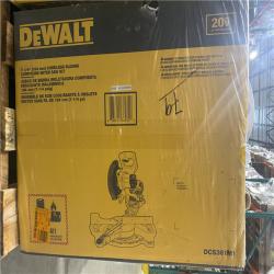 NEW- DeWalt 20V MAX Lithium-Ion Cordless 7-1/4 in. Miter Saw Kit