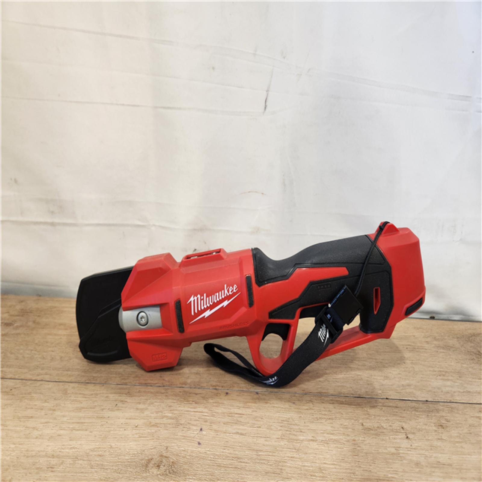 AS-IS- Milwaukee 12V Cordless Brushless Pruner Shears (Tool Only)