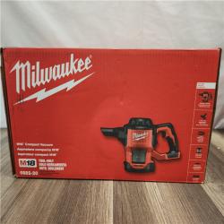 NEW- Milwaukee M18 18-Volt Lithium-Ion Cordless Compact Vacuum (Tool-Only)