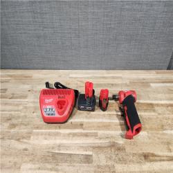 HOUSTON LOCATION - AS - IS Milwaukee FUEL 12V Lithium-Ion Brushless Cordless 1/4 in. Right Angle Die Grinder Kit