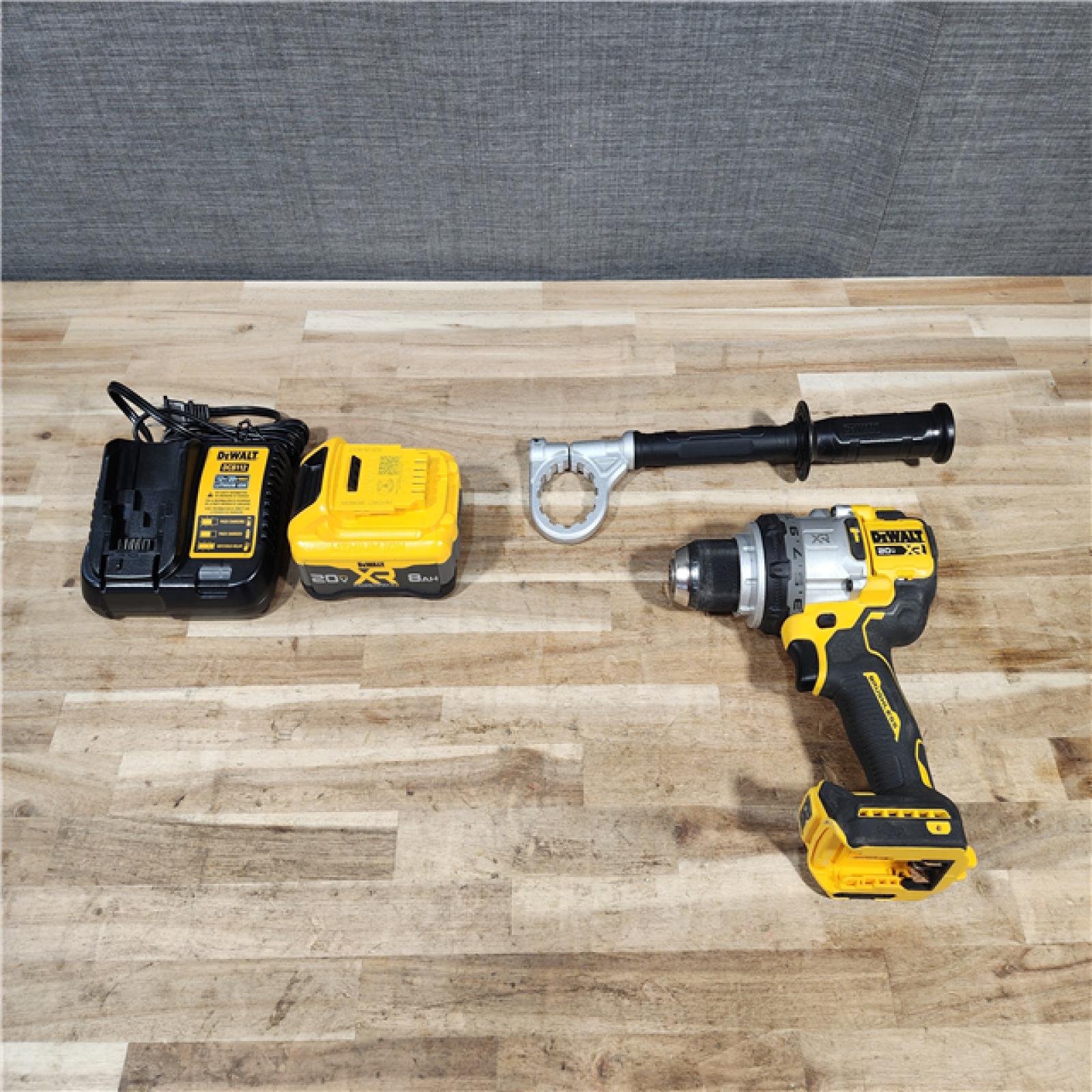 HOUSTON LOCATION - AS-IS DeWalt 20V MAX XR 1/2 in. Brushless Cordless Hammer Drill Kit (Battery & Charger)