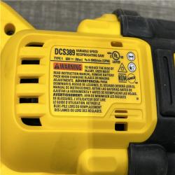 AS-IS DEWALT FLEXVOLT 60V MAX Cordless Brushless Reciprocating Saw (Tool Only)