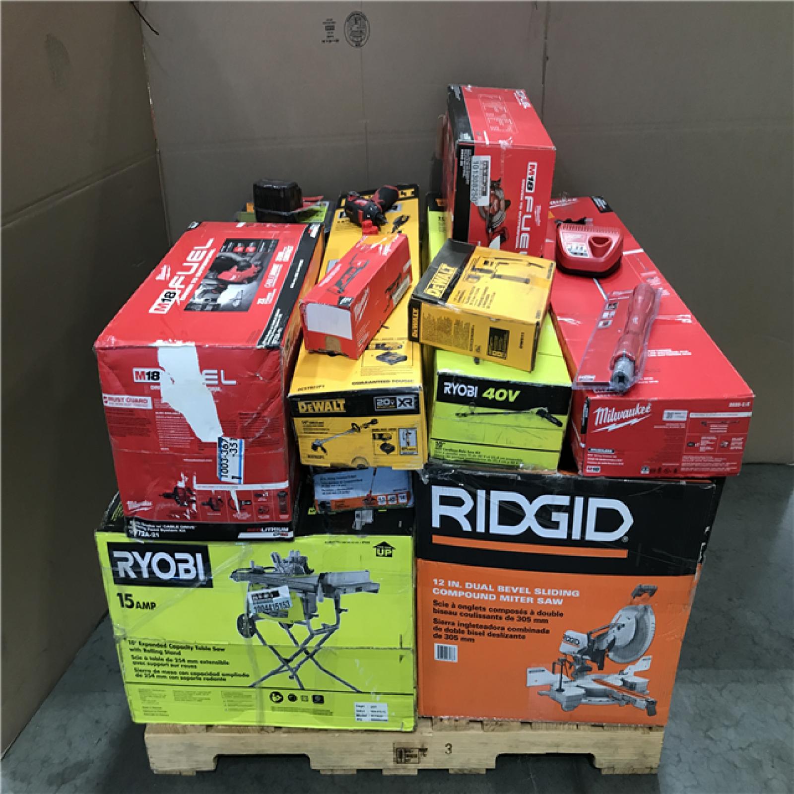 CALIFORNIA AS-IS TOOL PALLET