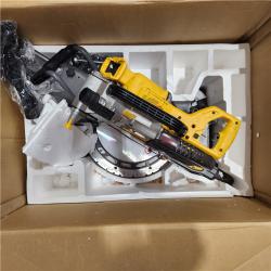 As-Is DEWALT 60V Lithium-Ion Brushless Cordless 12 in. Sliding Miter Saw (Tool Only)